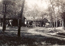 cars by cabins 1943